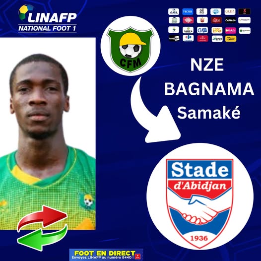Nze Bagnama Samaké file vers Abidjan